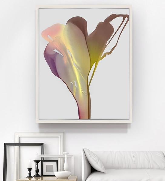 Botanical watercolor large canvas and paper wall art prints, ready to hang floral artwork Abstract Botanical Watercolor Art Print | Bloom 2 by Marta Spendowska