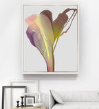 Botanical watercolor large canvas and paper wall art prints, ready to hang floral artwork Abstract Botanical Watercolor Art Print | Bloom 2 by Marta Spendowska