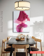 Botanical watercolor large canvas and paper wall art prints, ready to hang floral artwork Abstract Botanical Watercolor Art Print | Pousa by Marta Spendowska