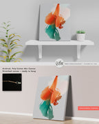 Botanical watercolor large canvas and paper wall art prints, ready to hang floral artwork Abstract Botanical Watercolor Art Print | Louna by Marta Spendowska