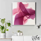 Botanical watercolor large canvas and paper wall art prints, ready to hang floral artwork Abstract Botanical Watercolor Art Print | Burgë by Marta Spendowska