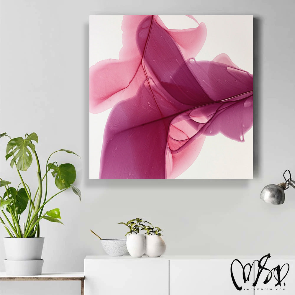 Botanical watercolor large canvas and paper wall art prints, ready to hang floral artwork Abstract Botanical Watercolor Art Print | Burgë by Marta Spendowska