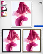 Botanical watercolor large canvas and paper wall art prints, ready to hang floral artwork Abstract Botanical Watercolor Art Print | Pousa by Marta Spendowska