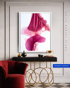 Botanical watercolor large canvas and paper wall art prints, ready to hang floral artwork Abstract Botanical Watercolor Art Print | Pousa by Marta Spendowska