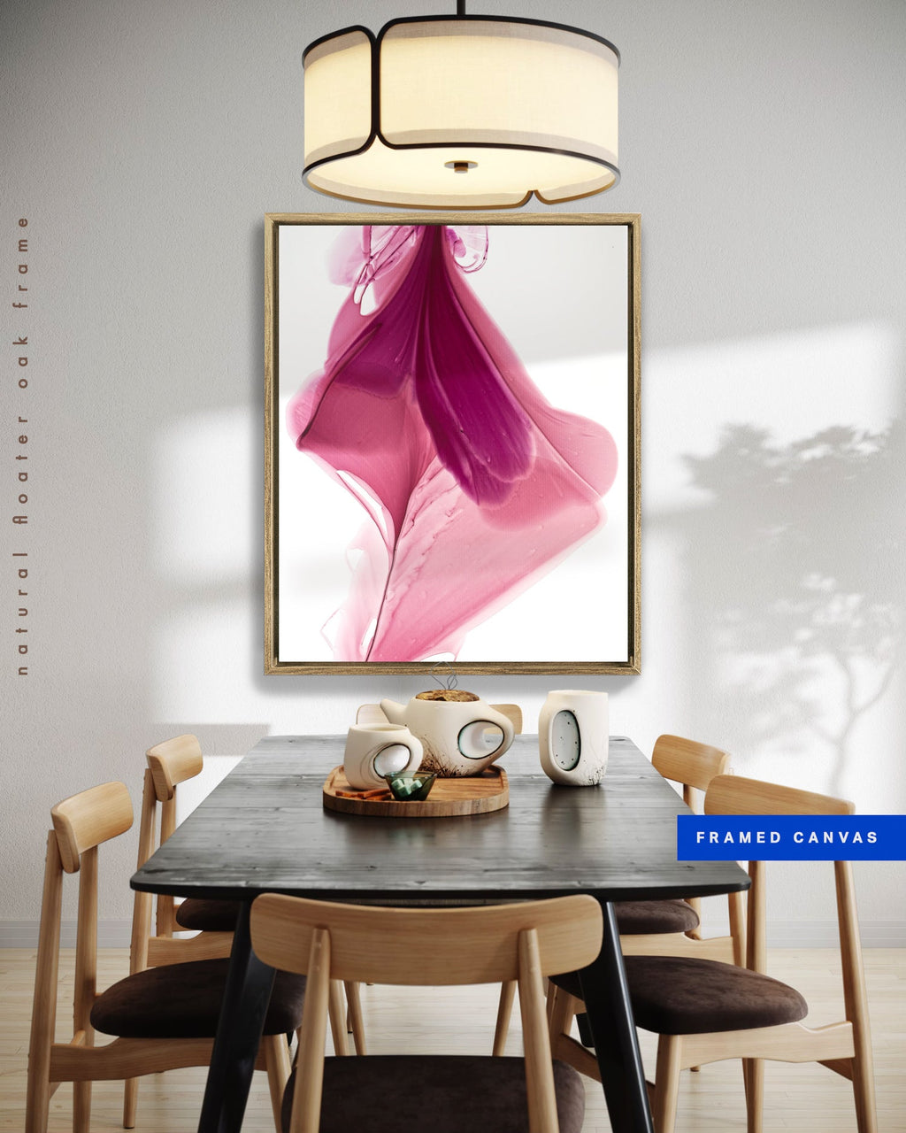 Botanical watercolor large canvas and paper wall art prints, ready to hang floral artwork Abstract Botanical Watercolor Art Print | Queasa by Marta Spendowska