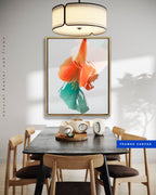 Botanical watercolor large canvas and paper wall art prints, ready to hang floral artwork Abstract Botanical Watercolor Art Print | Louna by Marta Spendowska