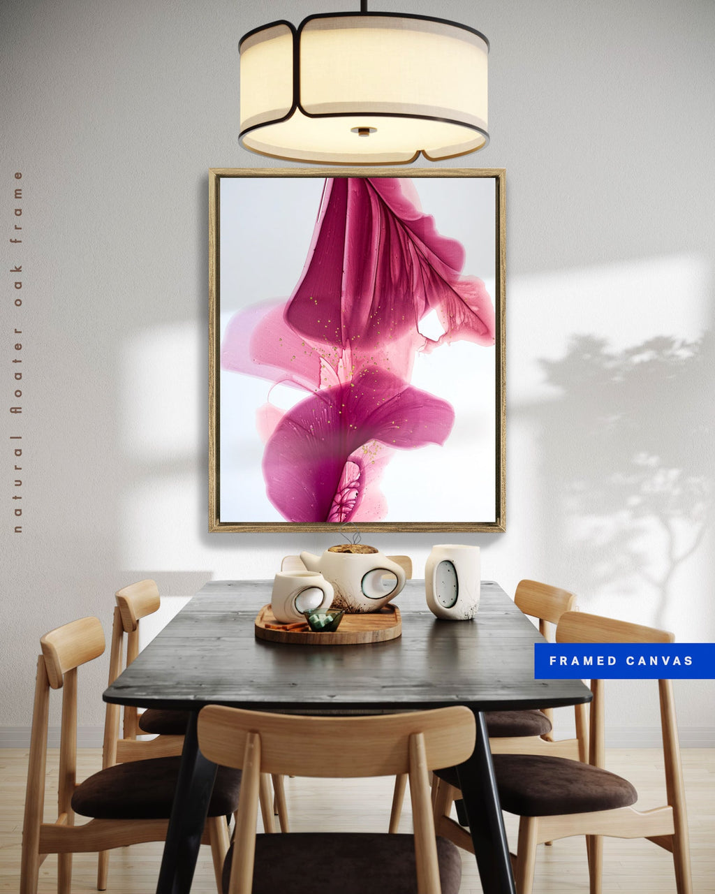 Botanical watercolor large canvas and paper wall art prints, ready to hang floral artwork Abstract Botanical Watercolor Art Print | Pousa by Marta Spendowska