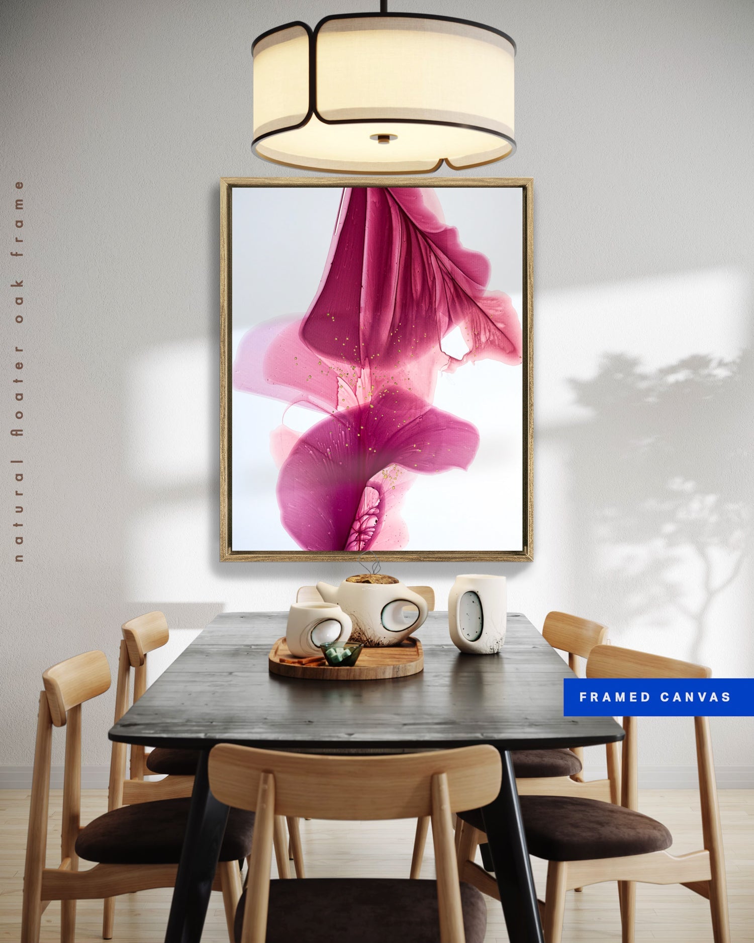 Botanical watercolor large canvas and paper wall art prints, ready to hang floral artwork Abstract Botanical Watercolor Art Print | Pousa by Marta Spendowska