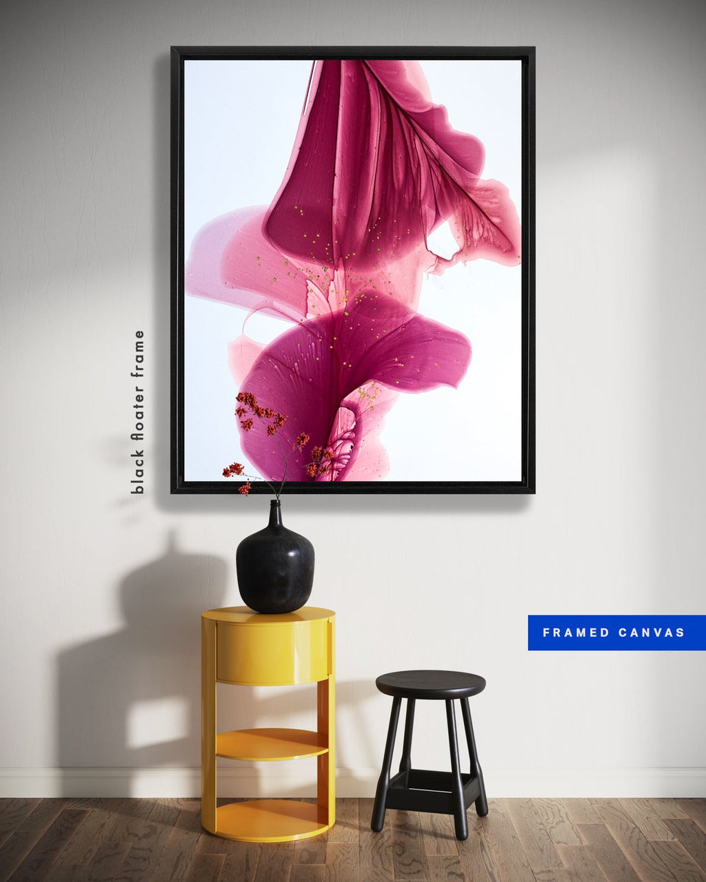 Botanical watercolor large canvas and paper wall art prints, ready to hang floral artwork Abstract Botanical Watercolor Art Print | Pousa by Marta Spendowska