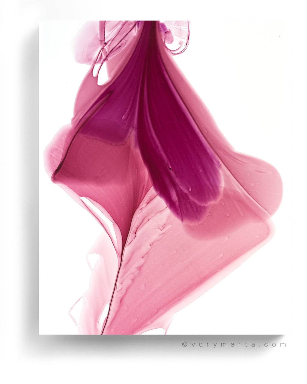 Botanical watercolor large canvas and paper wall art prints, ready to hang floral artwork Abstract Botanical Watercolor Art Print | Queasa by Marta Spendowska