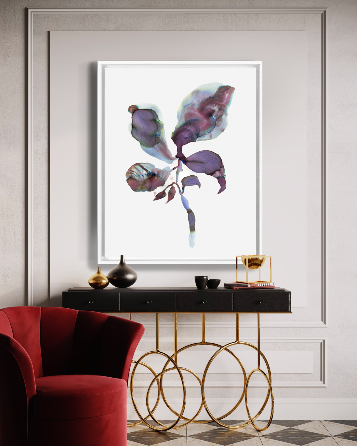 Wall Art Print Canvas Paper  | Orpha 3