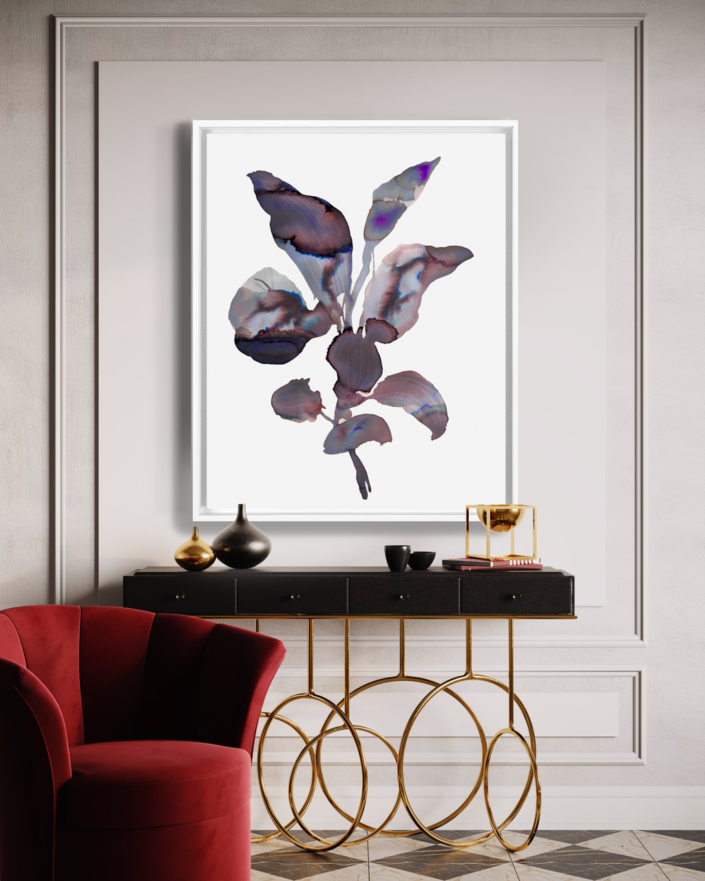 Wall Art Print Canvas Paper  | Orpha 4