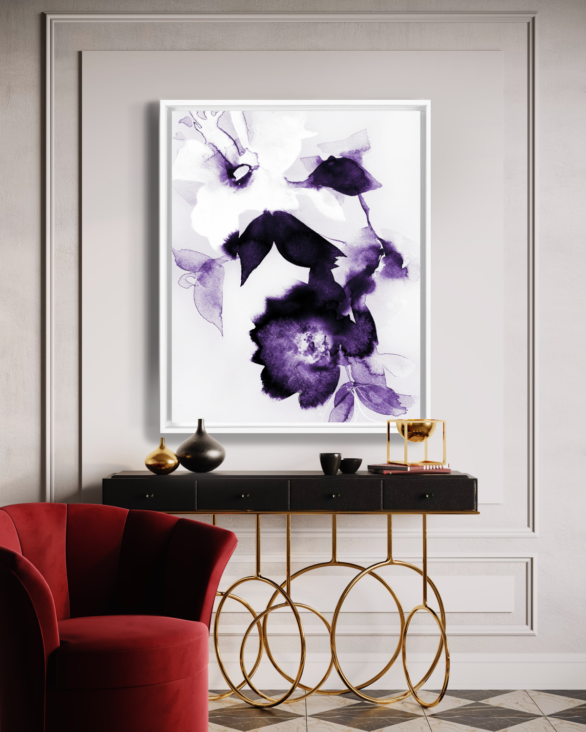 Wall Art Print Canvas Paper  | Fauka