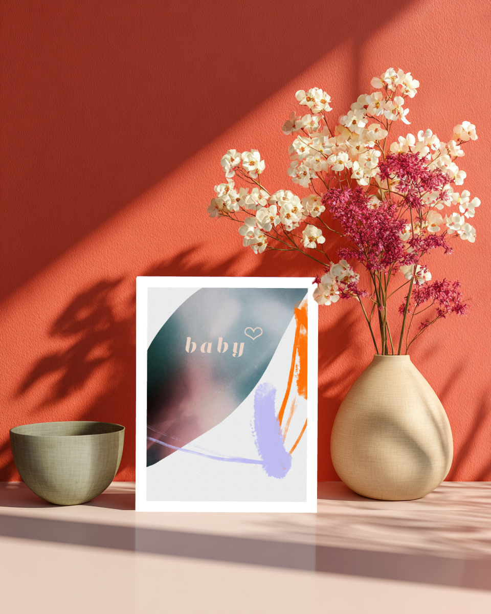 Greeting Card: Baby 3