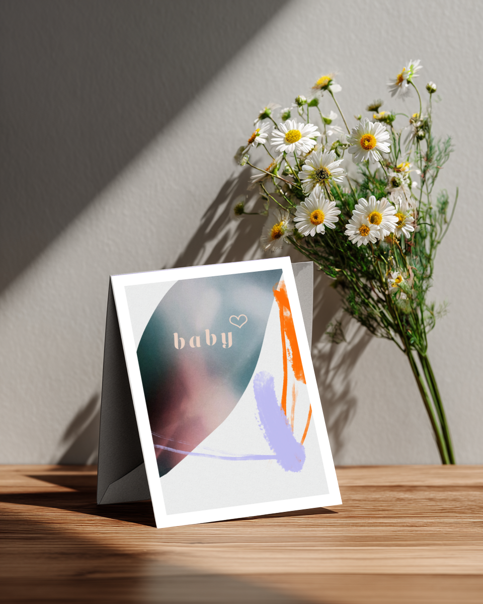 Greeting Card: Baby 3