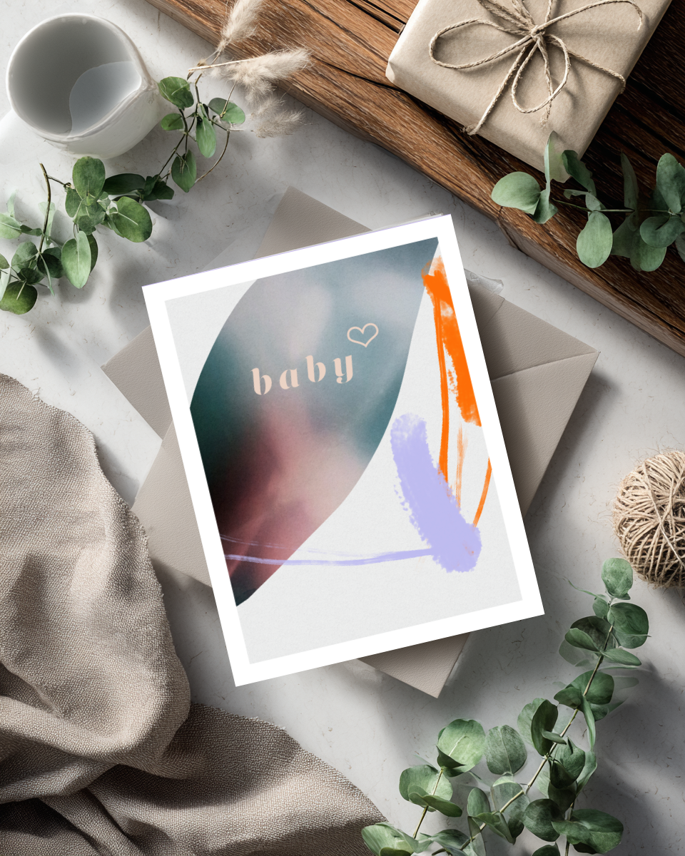 Greeting Card: Baby 3