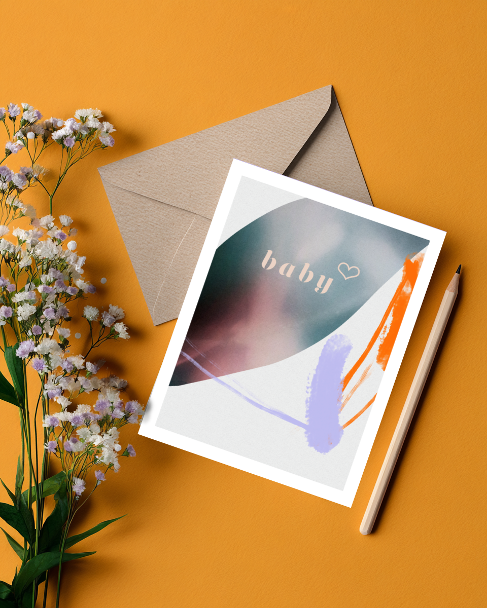 Greeting Card: Baby 3