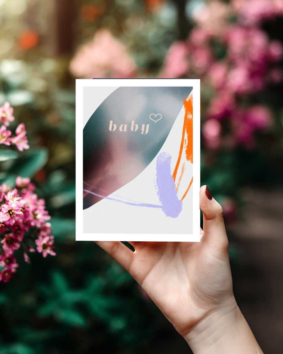 Greeting Card: Baby 3