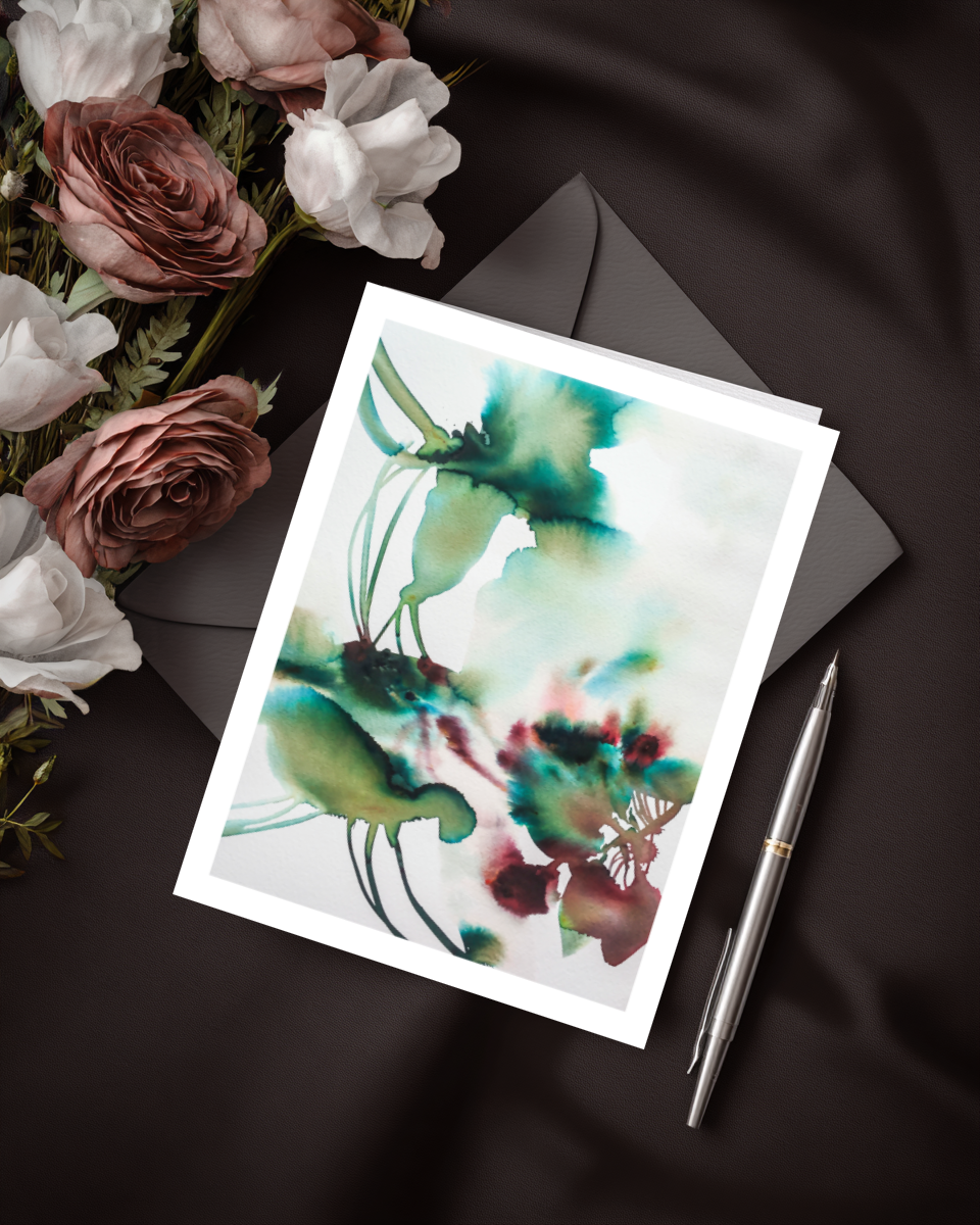 Greeting Card Botanical 2