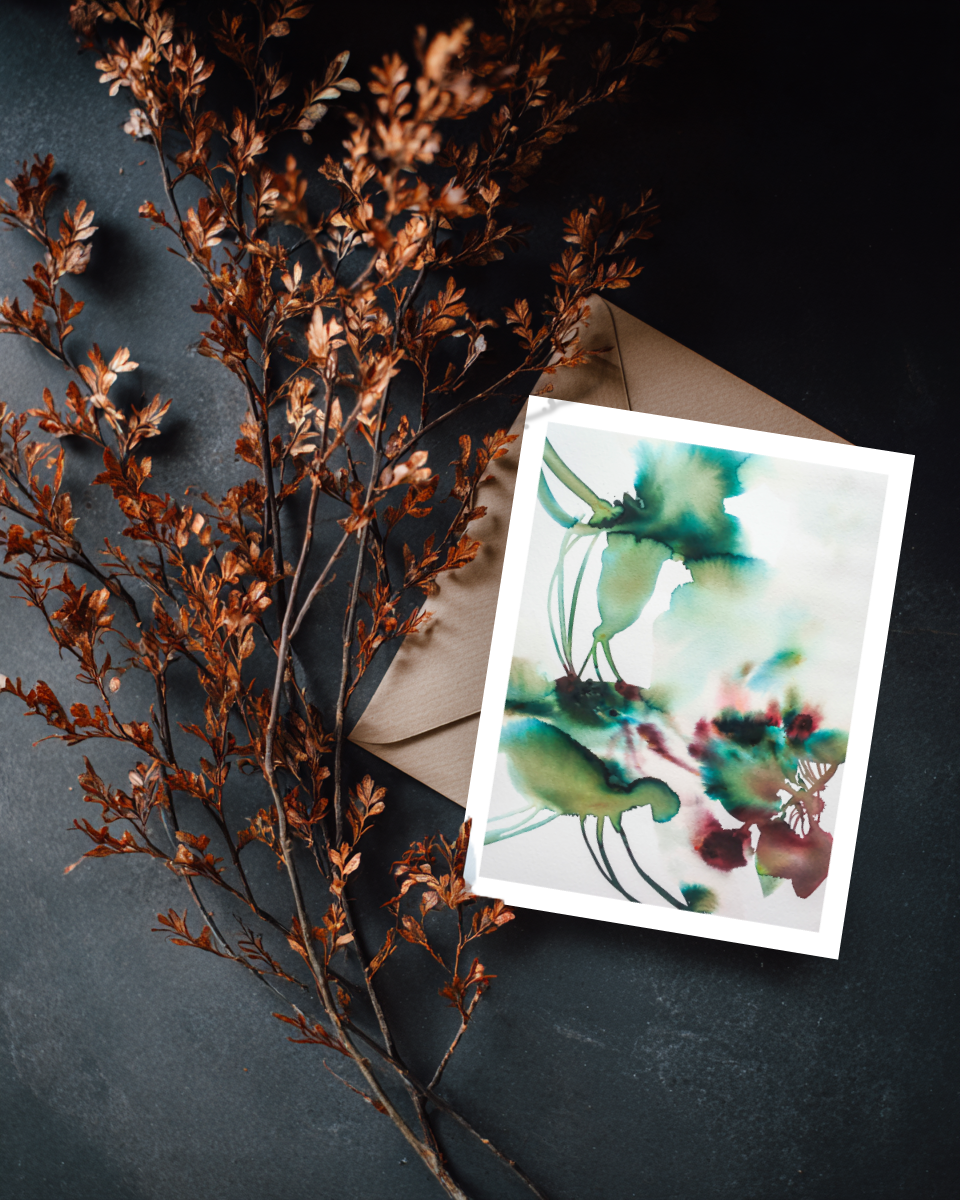 Greeting Card Botanical 2