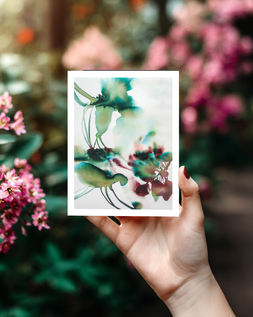 Greeting Card Botanical 2