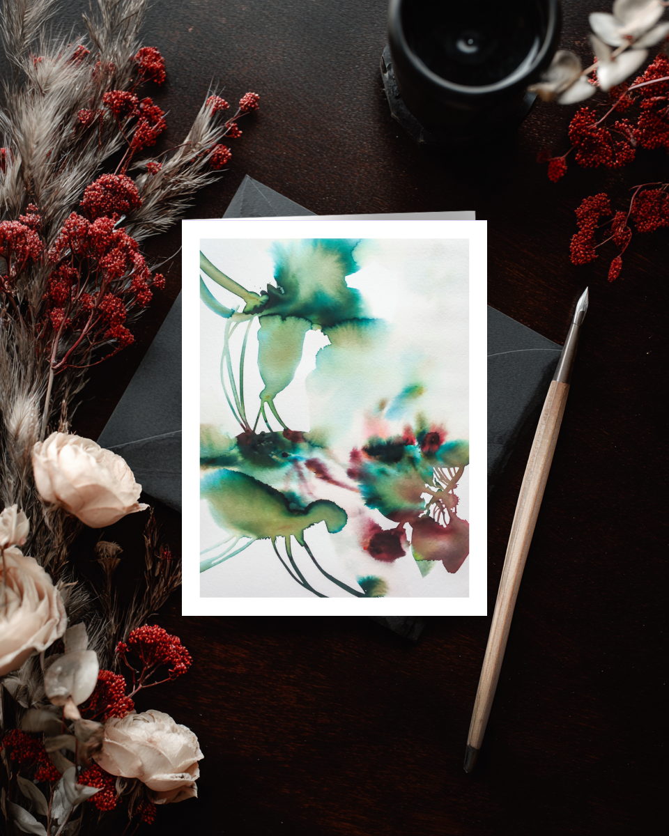 Greeting Card Botanical 2