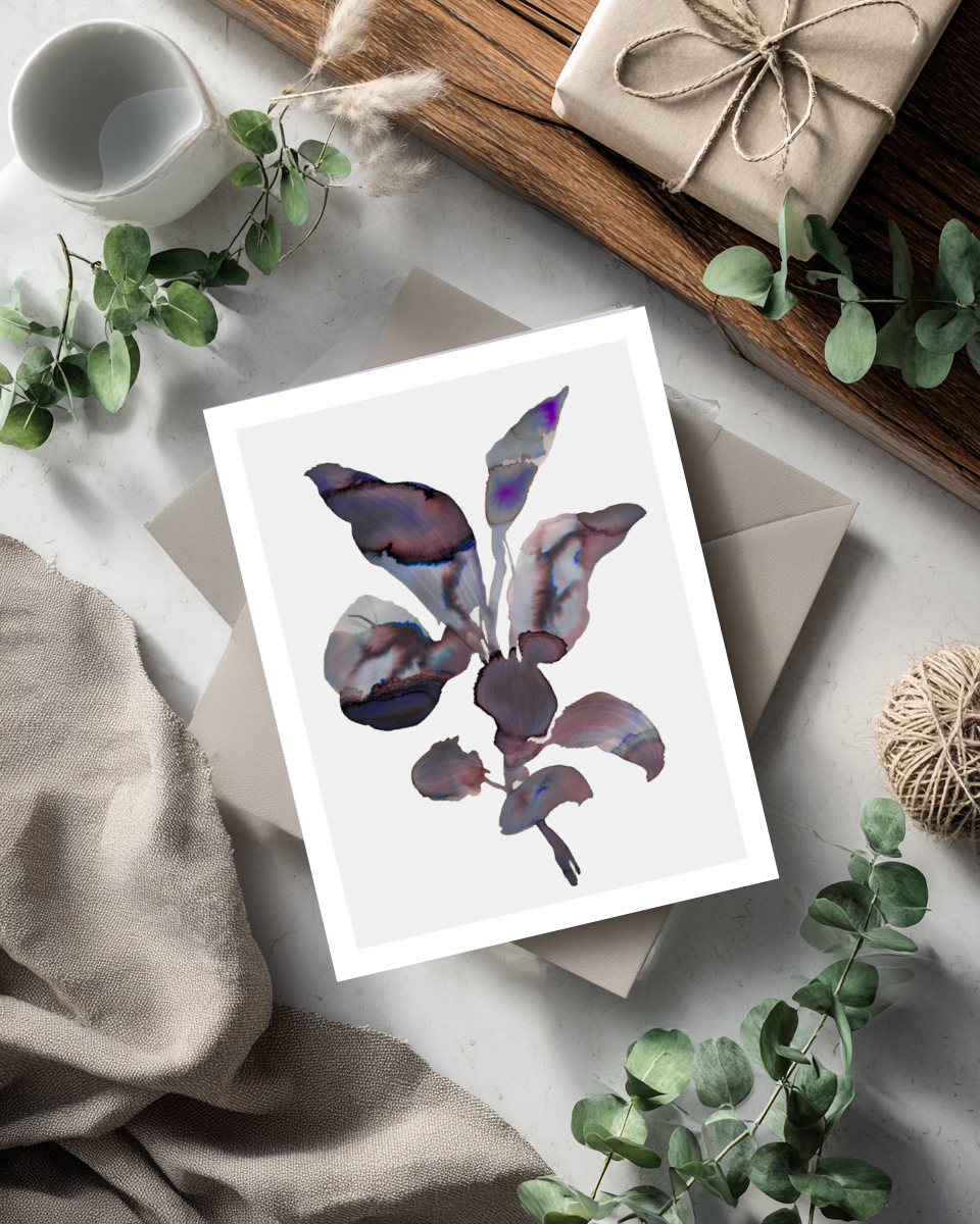 Greeting Card Botanical 3