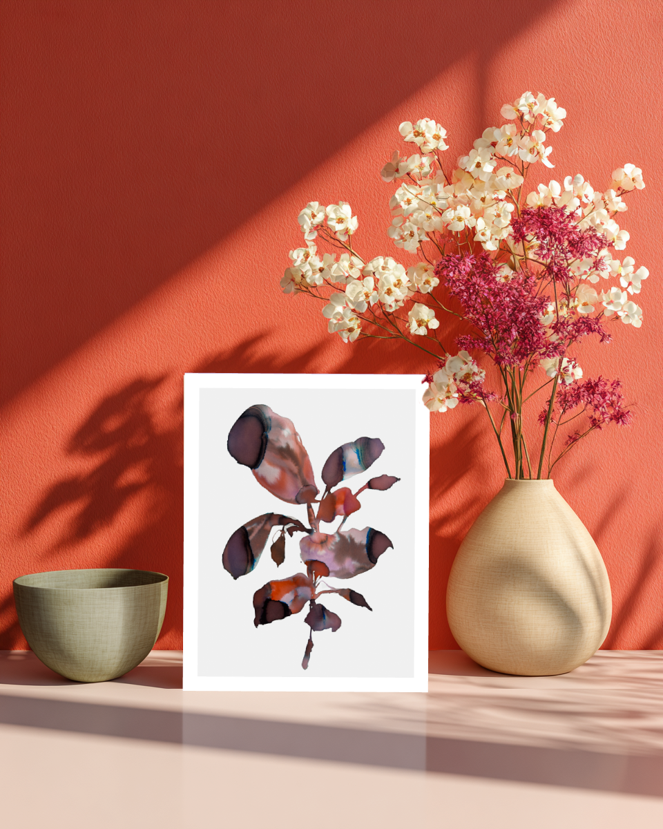 Greeting Card Botanical 4