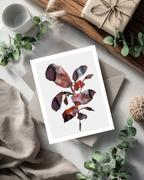 Greeting Card Botanical 4