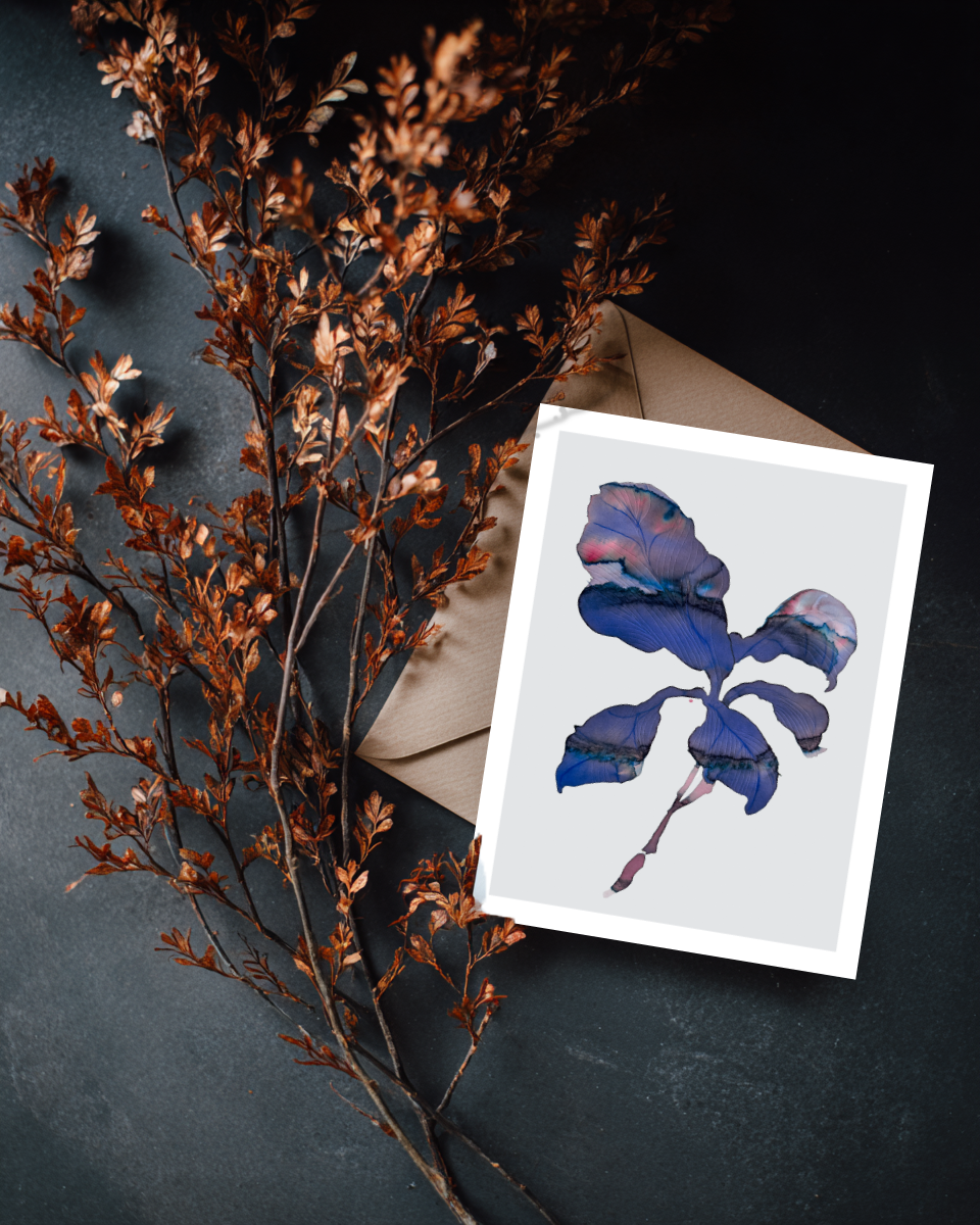 Greeting Card Botanical 5