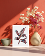 Greeting Card Botanical 6