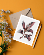 Greeting Card Botanical 6