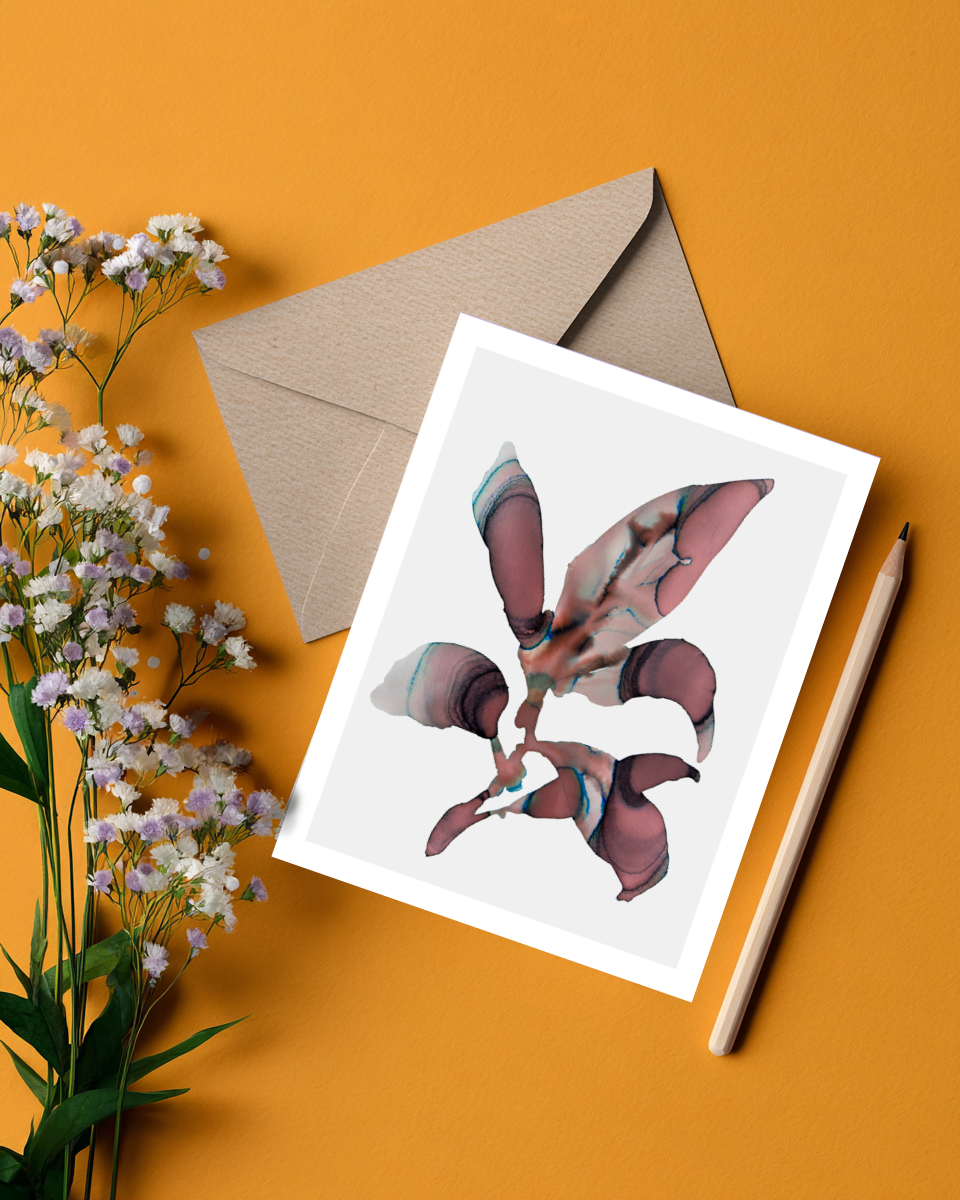 Greeting Card Botanical 6