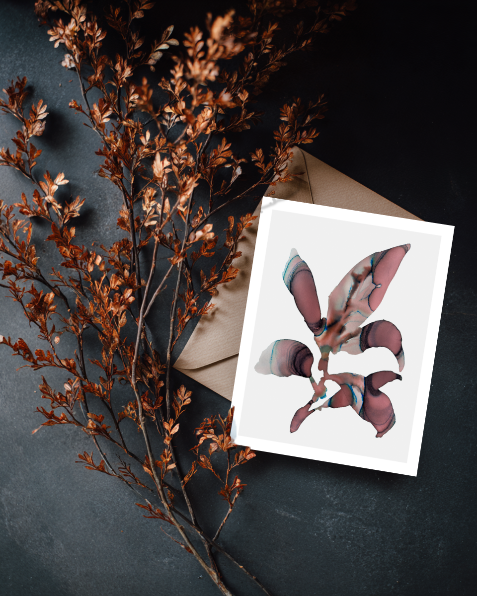 Greeting Card Botanical 6