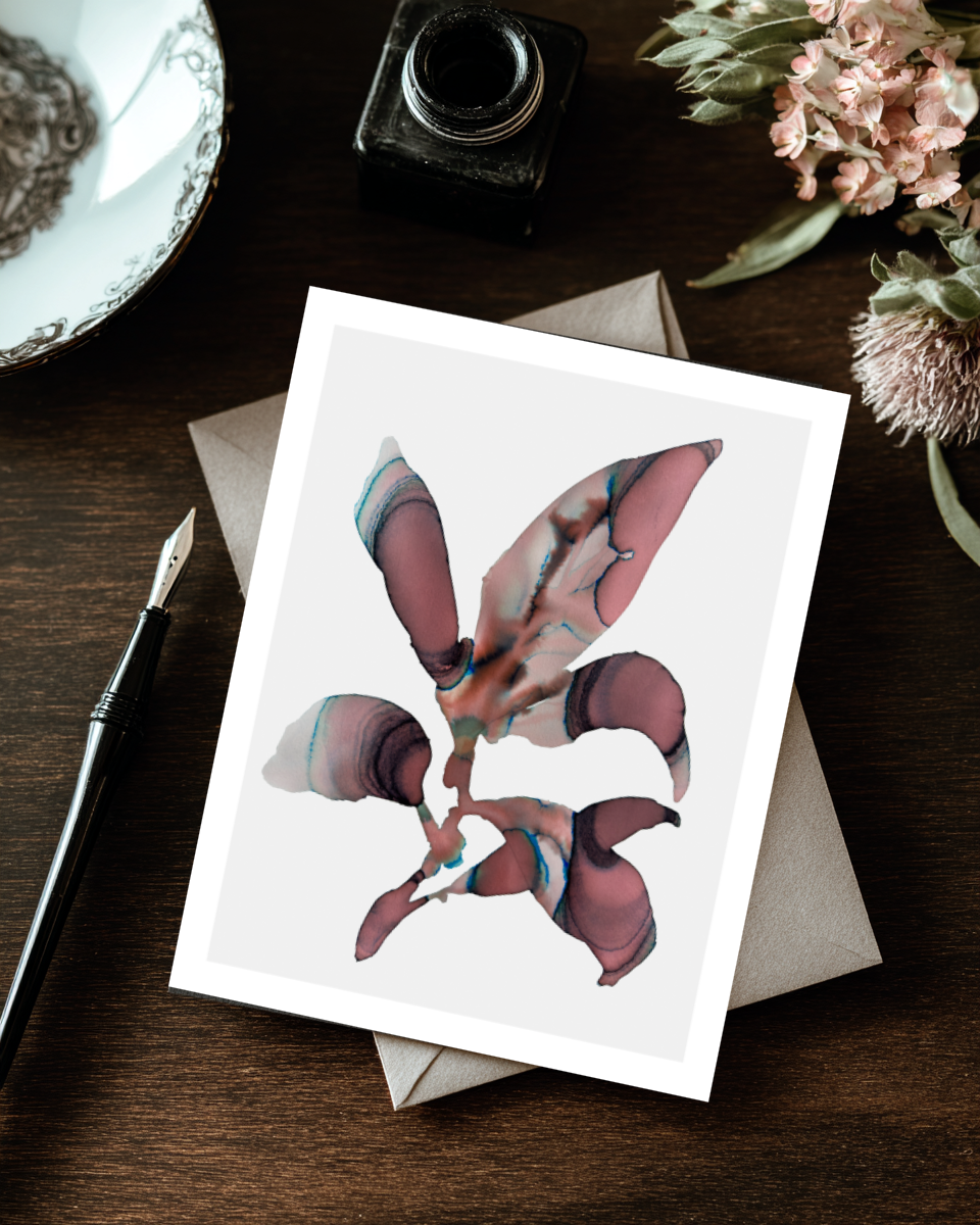 Greeting Card Botanical 6