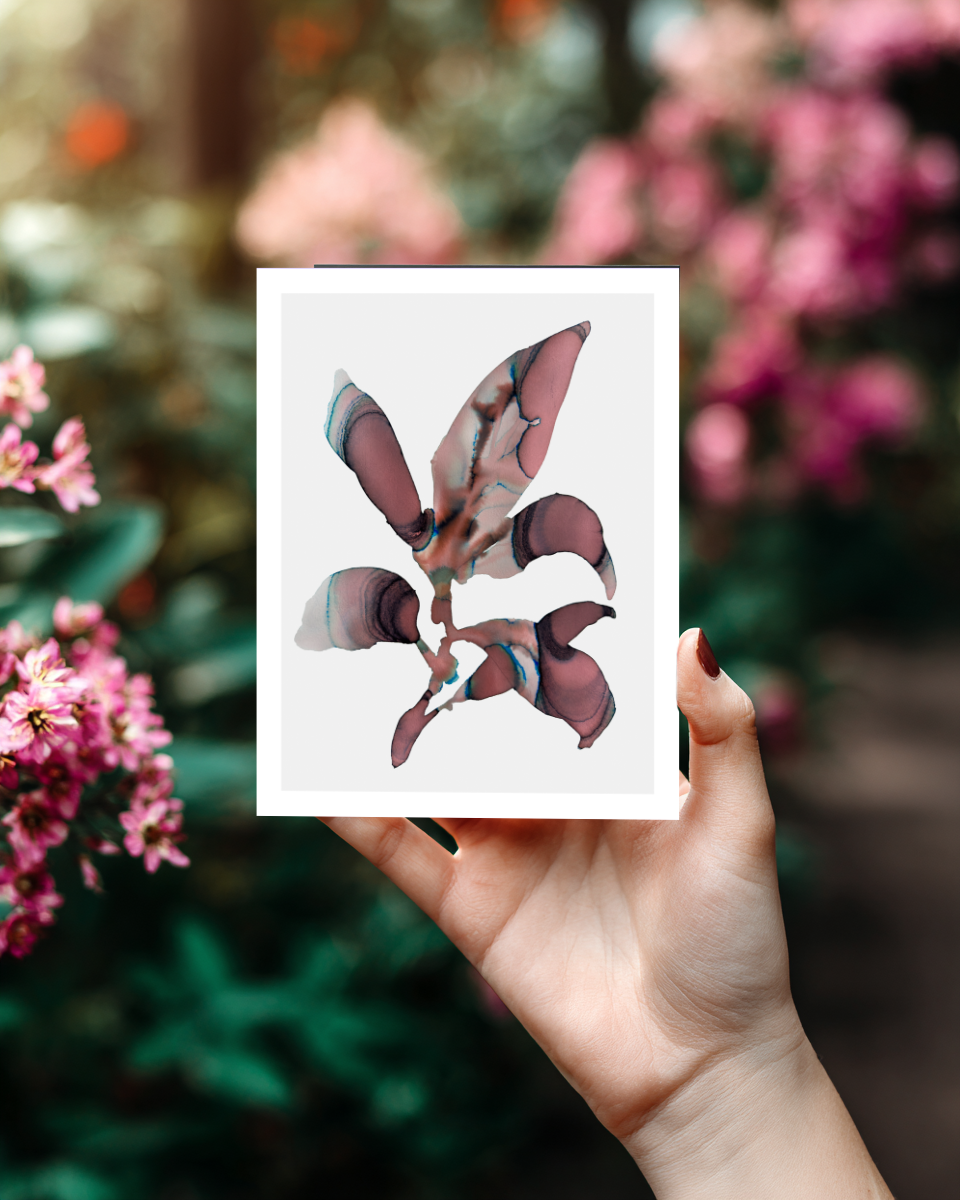 Greeting Card Botanical 6