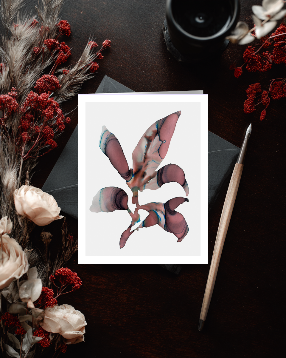 Greeting Card Botanical 6