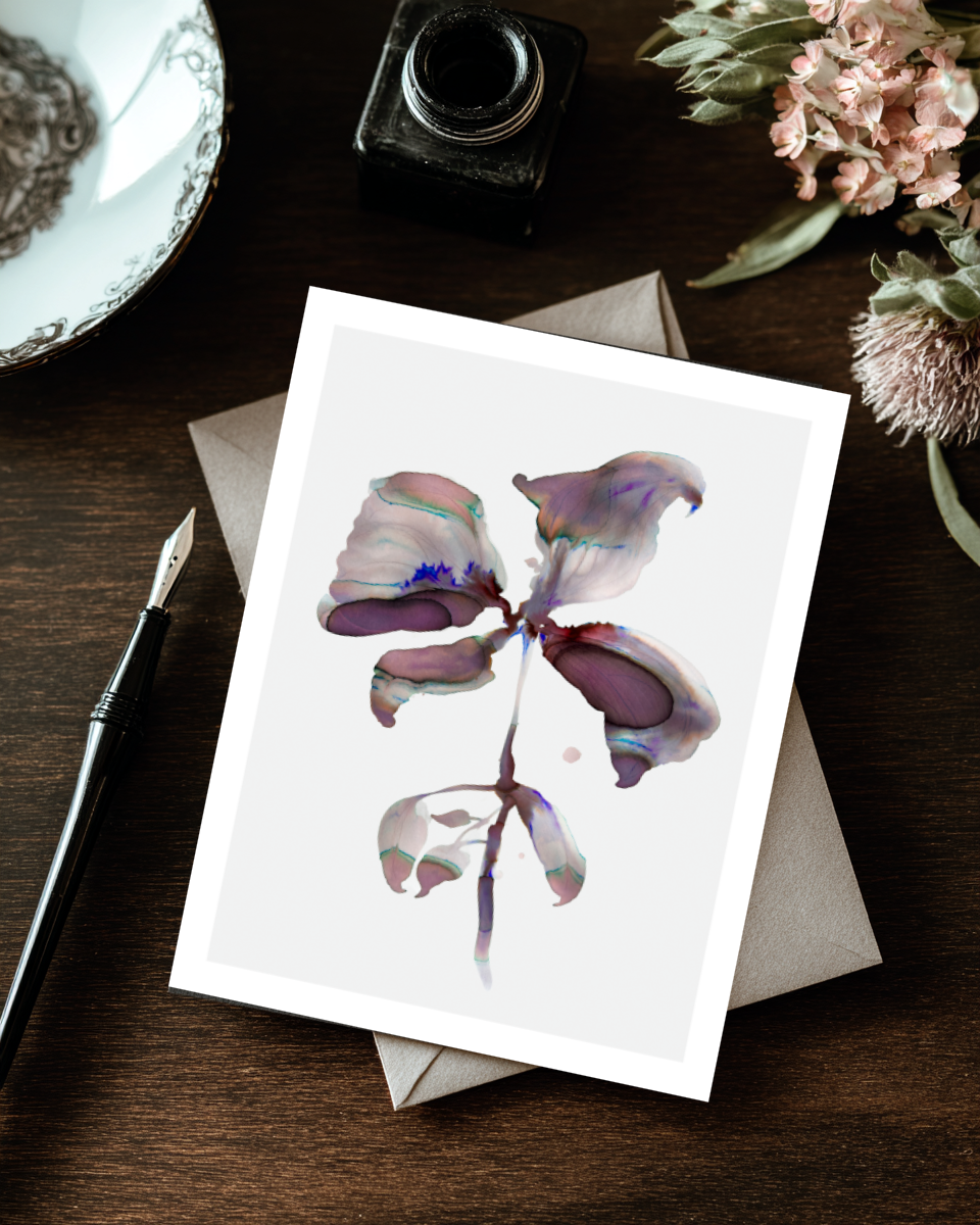 Greeting Card Botanical 7