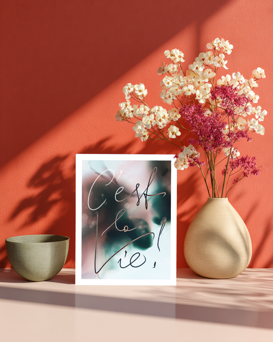 Greeting Card C'est La Vie
