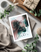 Greeting Card C'est La Vie