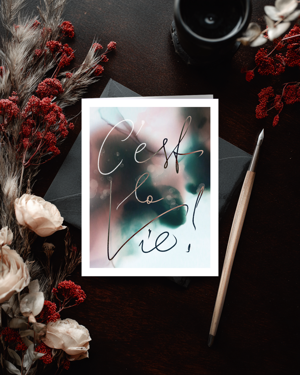 Greeting Card C'est La Vie