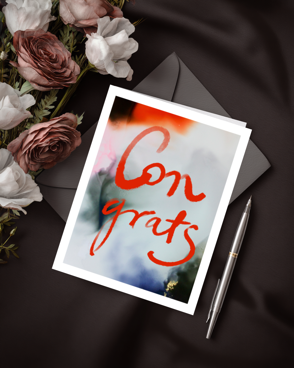 Greeting Card Congrats