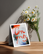 Greeting Card Congrats