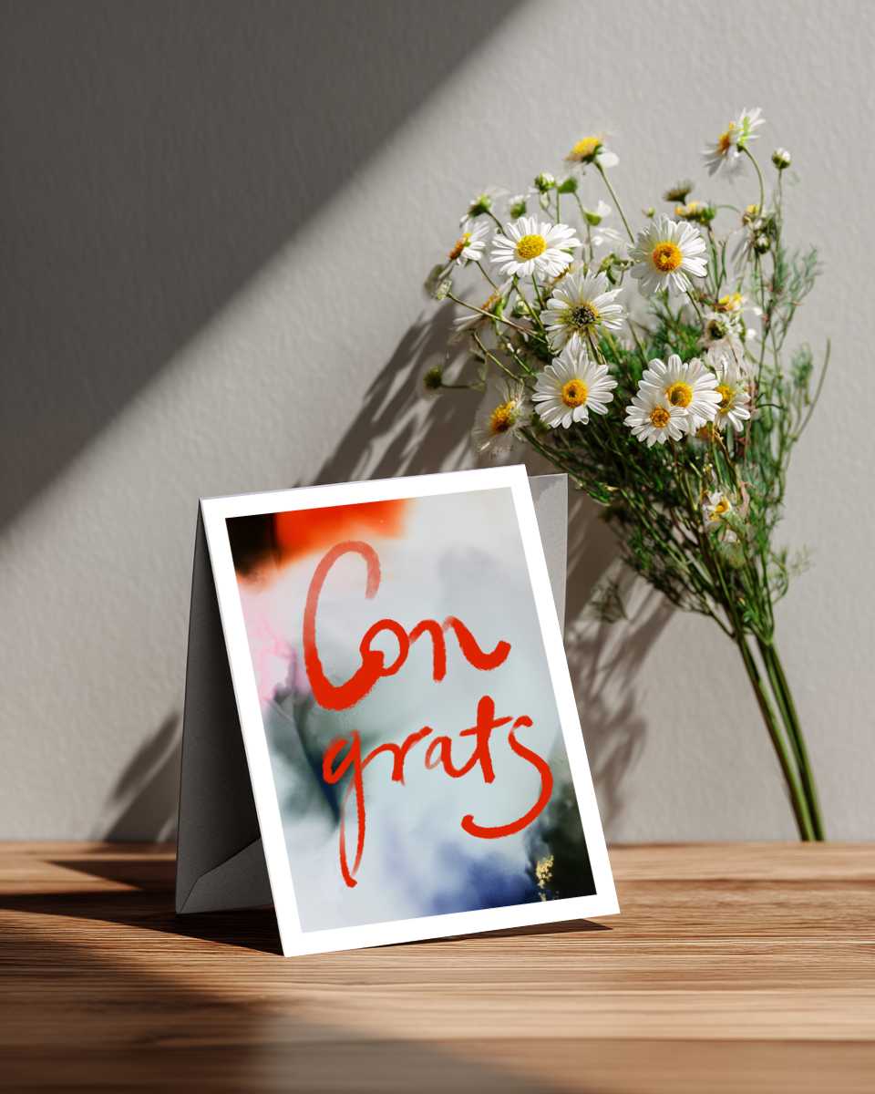 Greeting Card Congrats