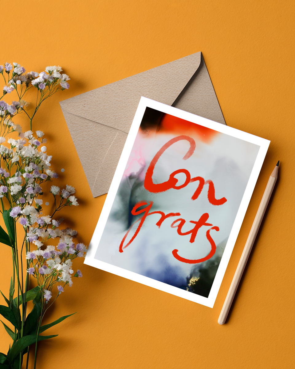 Greeting Card Congrats