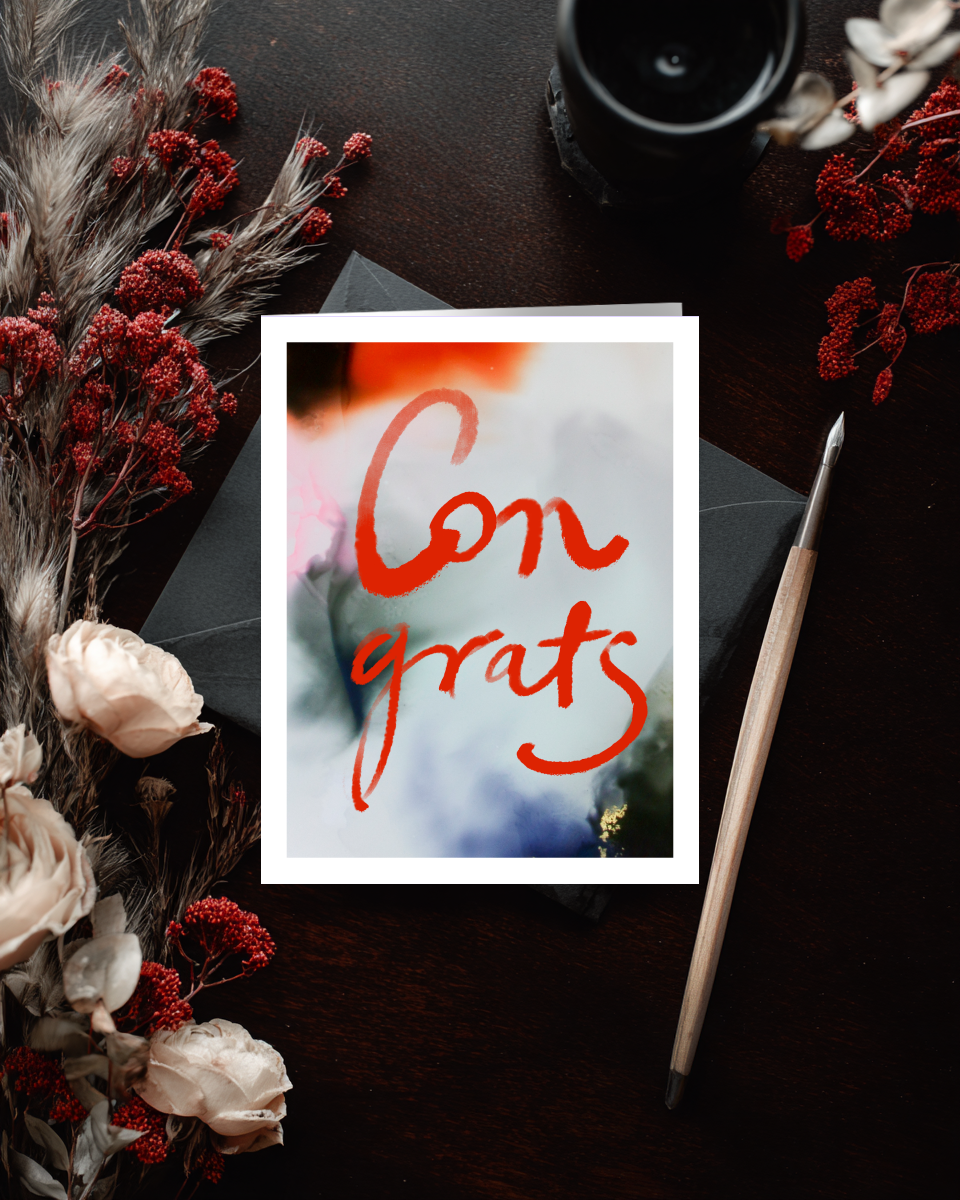 Greeting Card Congrats