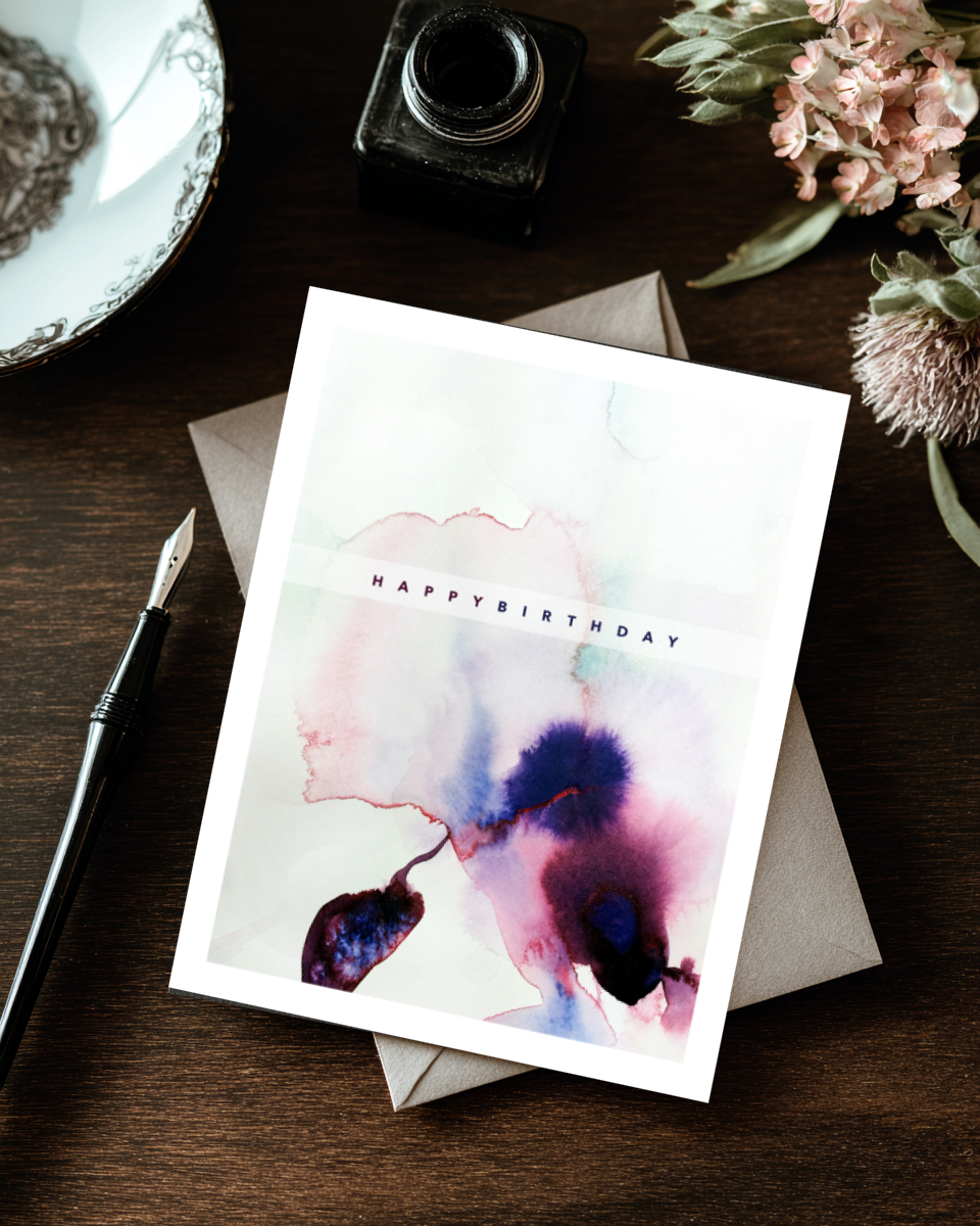 Greeting Card Happy Birthday