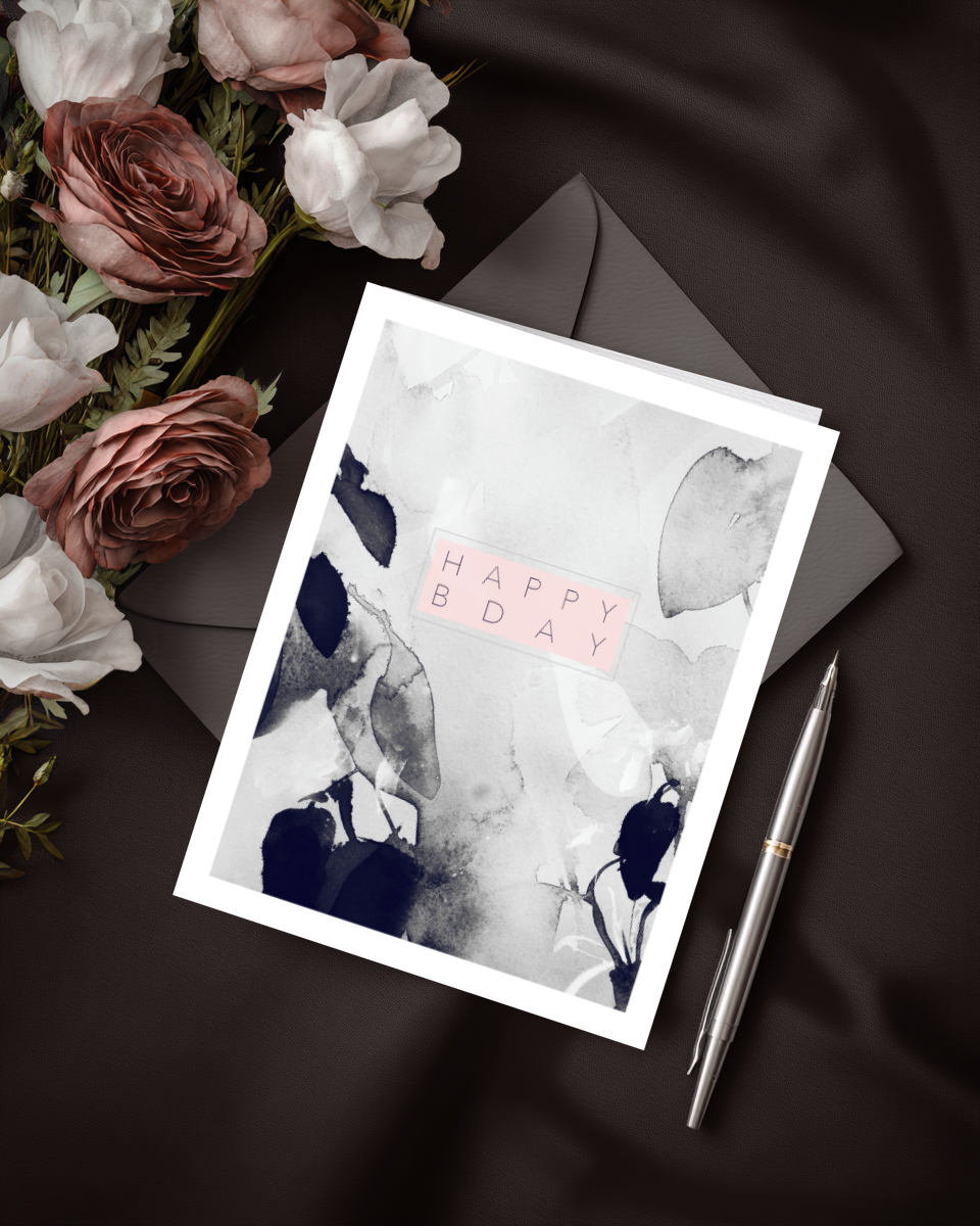 Greeting Card Happy Bday