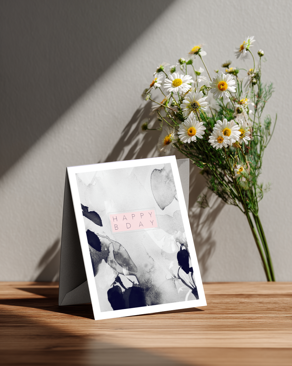 Greeting Card Happy Bday