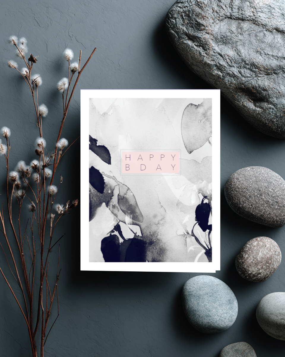 Greeting Card Happy Bday